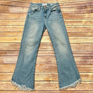 Frame Denim Light Blue Cropped Jeans